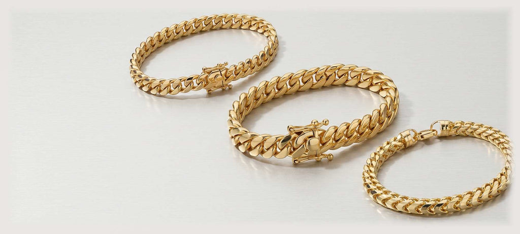 Men's Gold Bracelets banner