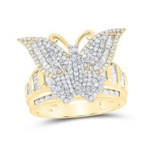  1-1/2CTW Diamond  Fashion Butterfly- 10K Gold