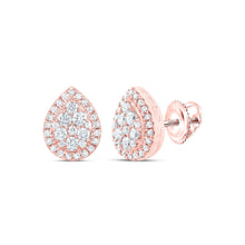  1/2CTW Diamond Fashion  Pear Earrings - 14K Rose Gold