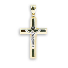  Jesus INRI Cross Pendant - 10k Solid Gold| GOLDZENN- Full detail of the pendant.