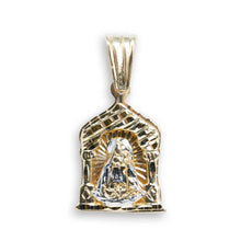 Caridad Del Cobre Pendant - 10k Solid Gold| GOLDZENN- Showing the pendant's full detail.