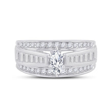 1CTW Marquise Diamond Solitaire Bridal Wedding Engagement Ring - 14K White Gold