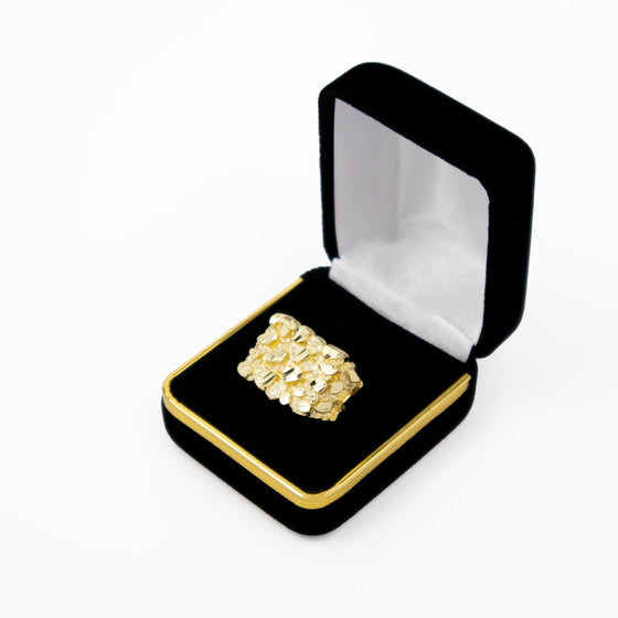 Nugget Ring in 10k Solid Gold