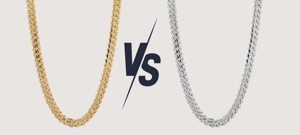 Gold Cuban Link Chains vs. Silver Cuban Links: Which to Choose? – GOLDZENN