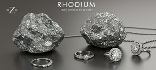  Rhodium Material turn into jewelry