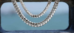  ALT="The Timeless Appeal of Silver Cuban Link Chains for Men A silver Cuban link chain is more than just a piece of jewelry—it’s a bold statement of style, confidence, and individuality. Known for their iconic interlocking design and sleek, polished finis