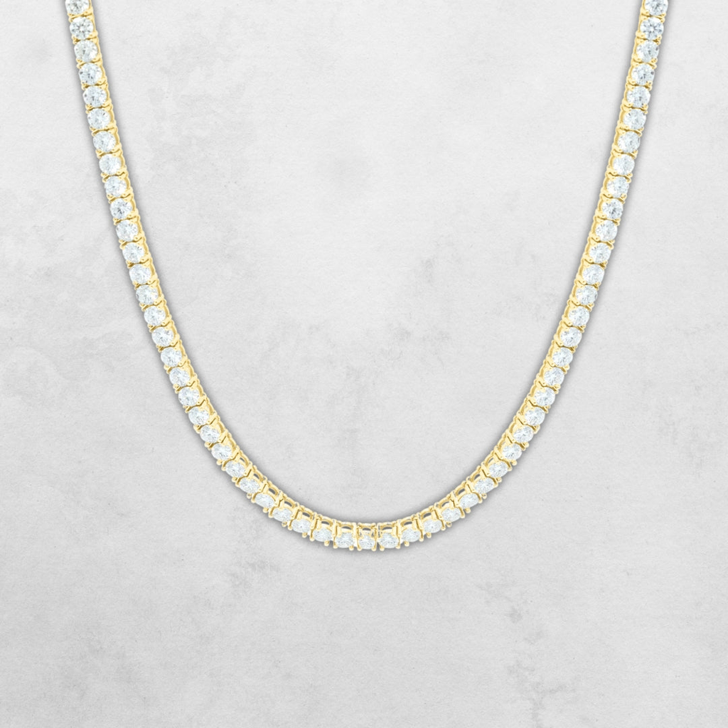 Alt=" Gold Tennis Chains GOLDZENN"