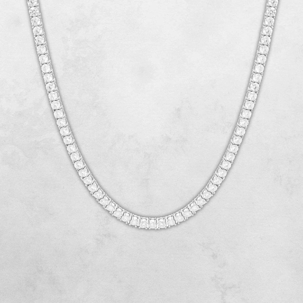 Alt=" Silver Tennis Chains GOLDZENN"