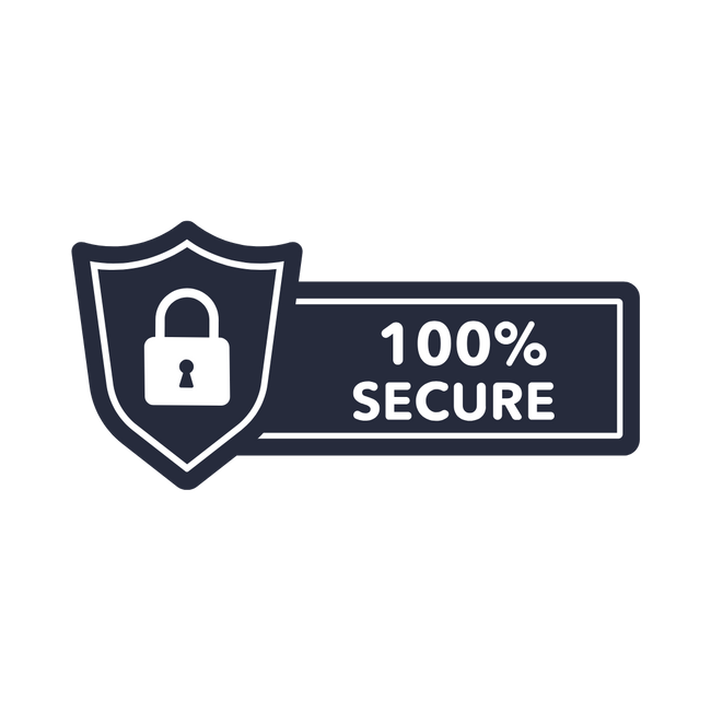 100% Insured & Signature Required Shipping