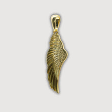  14K Gold Angel Wing Pendant