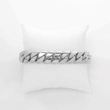  Silver Cuban Link Bracelet - 14mm