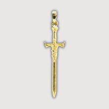  14k Gold Sword Pendant