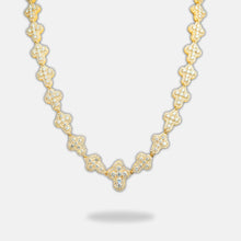  10K Gold Diamond Cross Chain – 34CTW Lab-Grown Diamonds, 22"