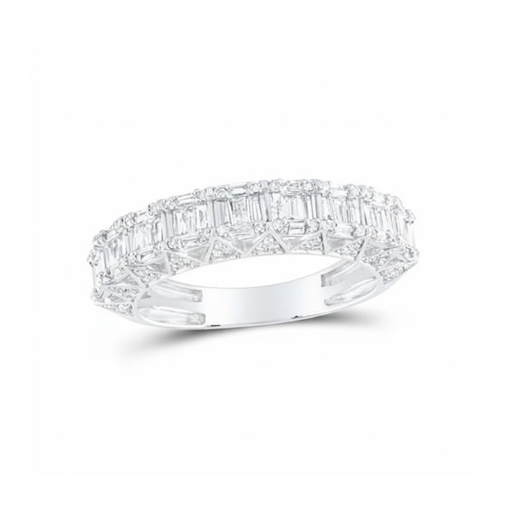 10k Gold 1 Ctw Diamond Fashion Band Ring