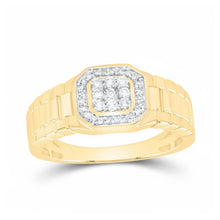  1/4CTW Natural Diamond Men’s Ring 10k Gold