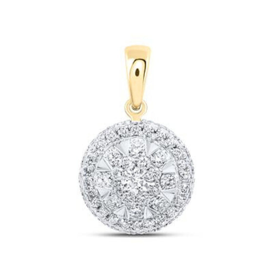 1/2CTW-NAT DIA ANA M COLGANTE REDONDO DE MODA