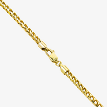  3.5mm Diamond Cut Franco Chain - 10k Solid Yellow Gold