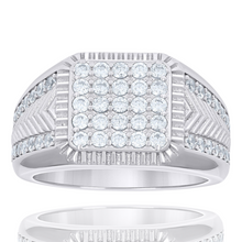  Square Head Fashion Moissanite Ring