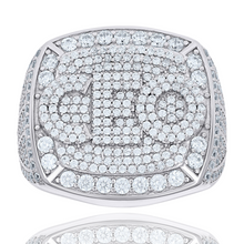  Baguette Moissanite CEO Square Head Fashion Ring