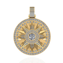  Alt="Shine brightly with the 14K Gold Celestial Starburst Diamond Pendant. Features a starburst design with radiant 14K gold and sparkling diamonds for celestial-inspired beauty."