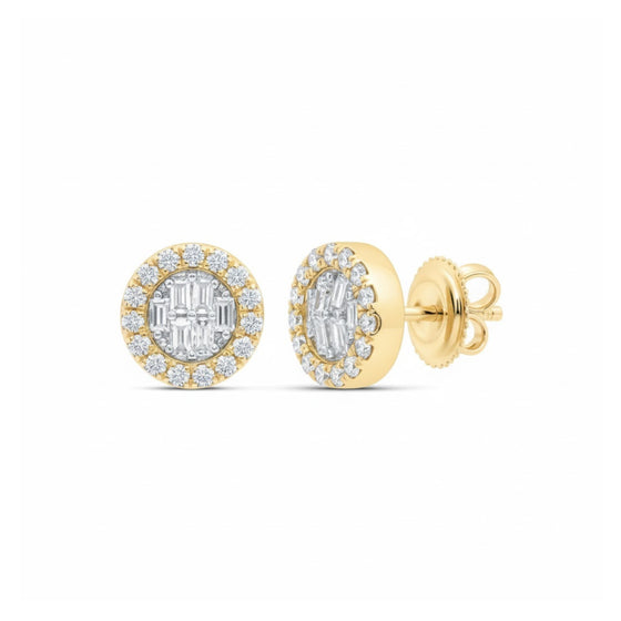 1/5CTW Diamond Earrings 10K