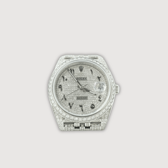 Rolex Datejust 41mm -126300- Iced Out -Jubelee Band