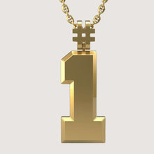  14k Gold Number 1 PendantDiscover the 14K Gold Number 1 Pendant. A sleek and stylish men’s gold pendant crafted from 14K solid gold, symbolizing success and timeless elegance.