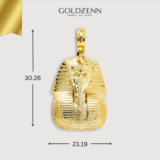 Custom King Tut Pendant – 10K & 14K Gold Egyptian Pharaoh