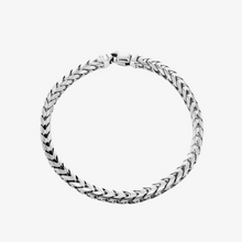  1.8mm- 3.9mm - Diamond Cut Franco Bracelet Solid White Gold