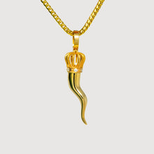  Italian Horn Pendant – 14K Gold Men’s Pendant Pendants