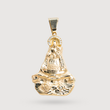  Shop the Caridad Del Cobre Pendant with CZ Stones, expertly crafted in 14k Solid Yellow Gold.