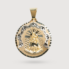  Shop Circular Caridad Del Cobre in expertly crafted 14k Solid Yellow Gold 