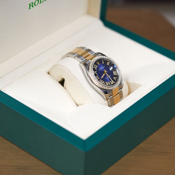 Rolex Datejust 36mm - 116233 - Blue Dial Oyster Band