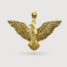  Eagle Pendant - 14k Solid Yellow Gold