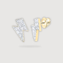  1/8CTW Diamond P1 Gift Baguette Earrings - 10K Yellow Gold