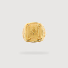  Mason Ring in Solid GoldMason ring in solid gold with intricate Masonic symbols. Bold, polished, and meaningful, perfect for fans of gold rings, mens rings, and solid gold rings.