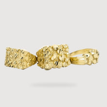  Gold Nugget Ring - 10k Solid Gold