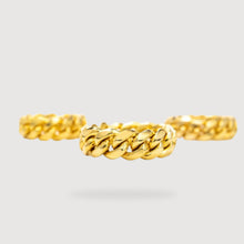  8mm - Miami Cuban Link Ring - Solid Gold