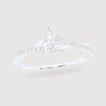  Pear Diamond Solitaire Bridal Engagement Ring - 14k Gold