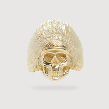  Native Skull Men Ring – Solid 14K GoldNative Skull men’s ring in solid 14K gold. Intricate, bold, and polished design. Perfect for fans of gold rings, mens rings, and unique solid gold rings.