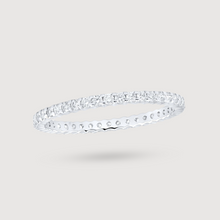  Eternity 1/2ctw Diamond Engagement Ring - 14k White Gold