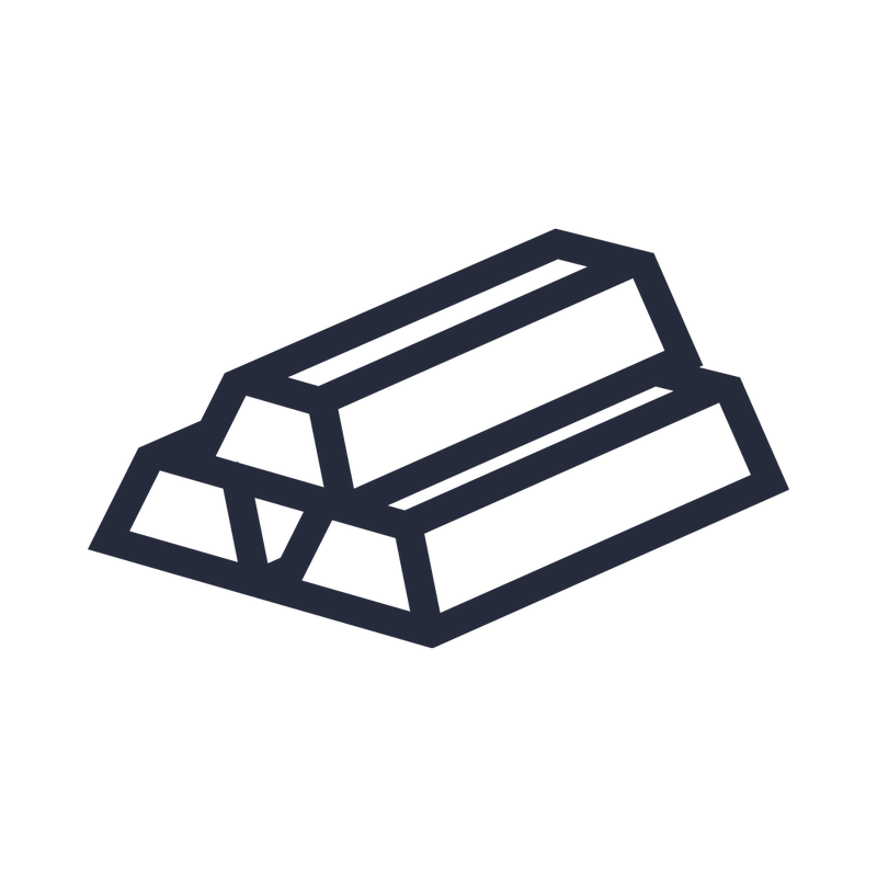 100% Solid Gold & Silver