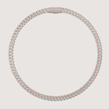  Gold diamond chain with VS clarity diamonds, modern style