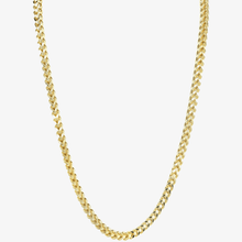  2mm-7mm Franco Chain - Hollow Yellow Gold2mm-7mm hollow Franco chain in 10K or 14K yellow gold. Lightweight, durable, and polished for versatile luxury and everyday elegance.