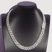 VVS Moissanite Cuban Link Chains | 925 Silver | GOLDZENN