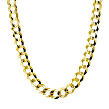  14mm - 15mm Solid Curb Cuban Yellow Chain