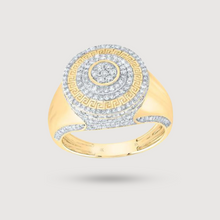  Round Diamond 1ctw Statement Ring - 10k Yellow Gold