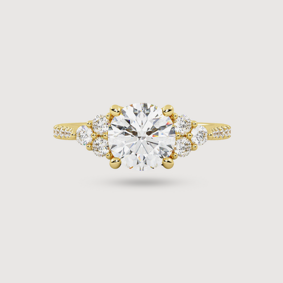 Maria 2ctw Diamond Engagement Ring- 14K Gold