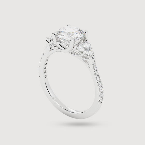 Maria 2ctw Diamond Engagement Ring- 14K Gold