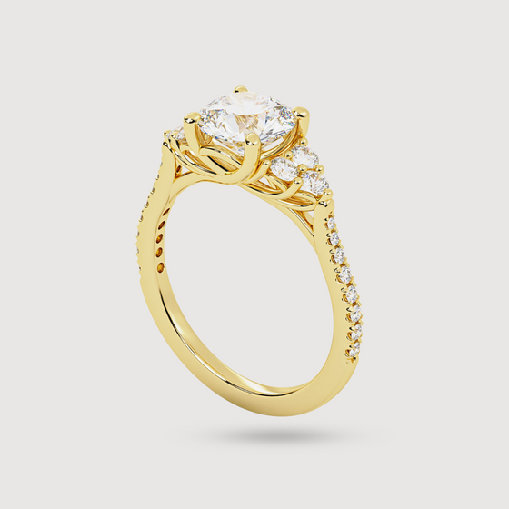 Maria 2ctw Diamond Engagement Ring- 14K Gold